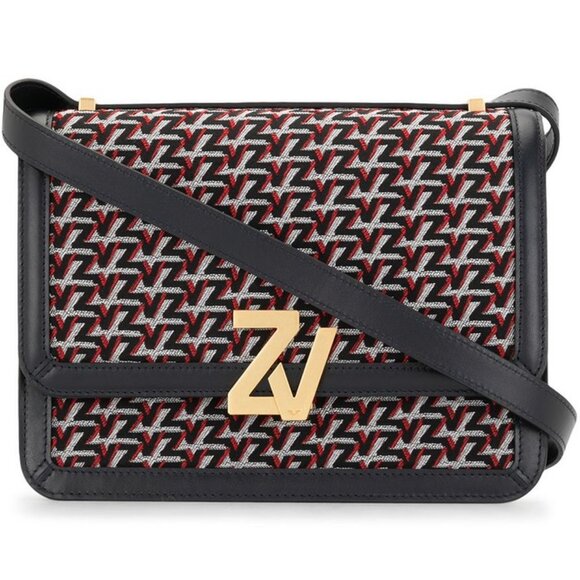 Zadig & Voltaire Monogram Initiale City Bag - Picture 1 of 12